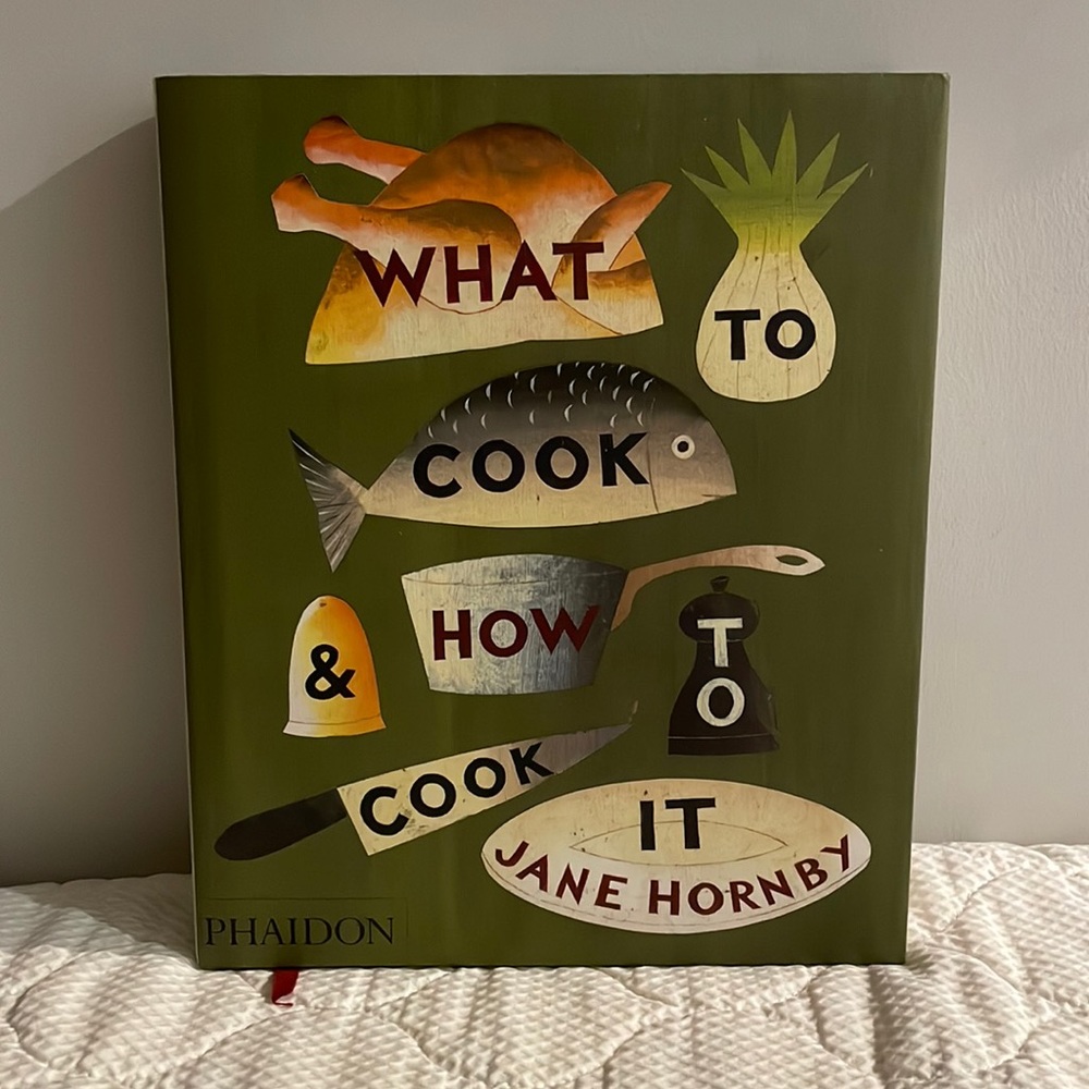 What to Cook & How to Cook It Jane Hornby. Ribbon Markers!